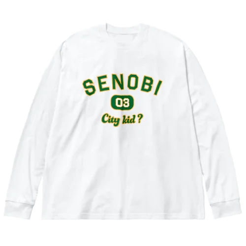 SENOBI - City kid ? -   Big Long Sleeve T-Shirt