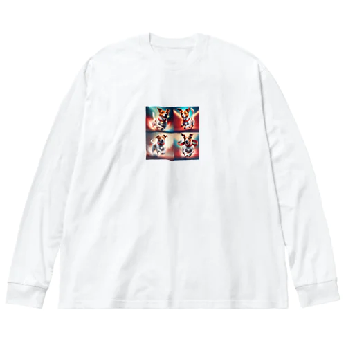 ジャックラッセルテリアの魅力が詰まったオリジナルグッズ集 Big Long Sleeve T-Shirt