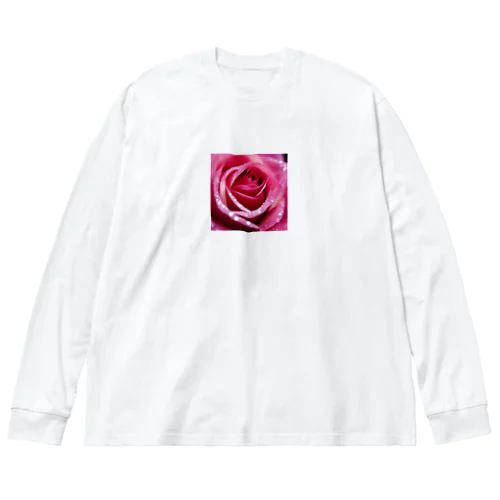 クリスタルエレガンスローズ Big Long Sleeve T-Shirt