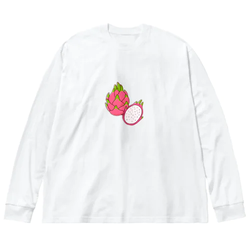 どらごんふるーつ ビッグシルエットロングスリーブTシャツ