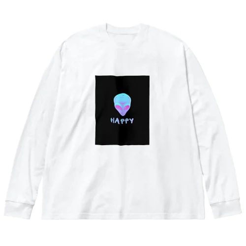 宇宙人　愛美吉祥天女グッズ Big Long Sleeve T-Shirt