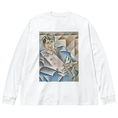 ピカソの肖像画 / Portrait of Pablo Picasso ビッグシルエットロングスリーブTシャツ