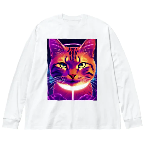 ワイルドビッグキャット ビッグシルエットロングスリーブTシャツ