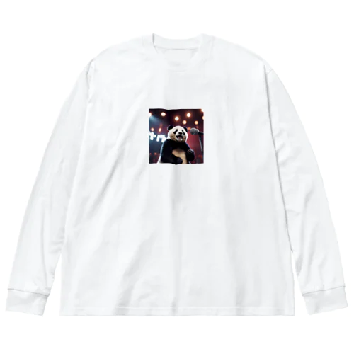 パンダ☆歌う♪ Big Long Sleeve T-Shirt