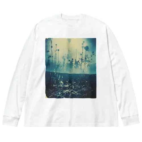 cyanotype ビッグシルエットロングスリーブTシャツ