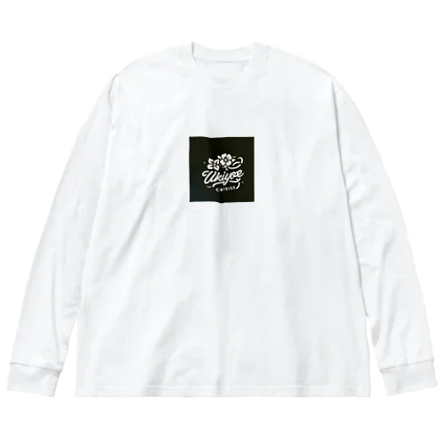 UkiyE クライシスロゴシリーズ ビッグシルエットロングスリーブTシャツ