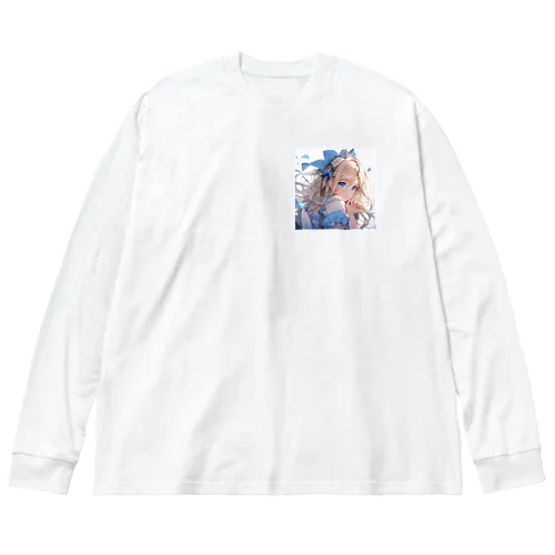 金髪少女シリーズ1 ビッグシルエットロングスリーブTシャツ