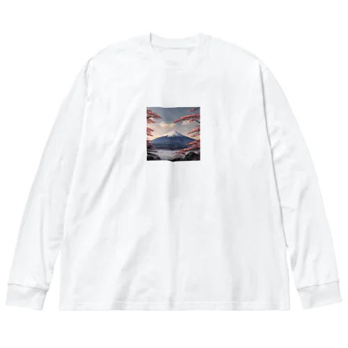 富士 Big Long Sleeve T-Shirt