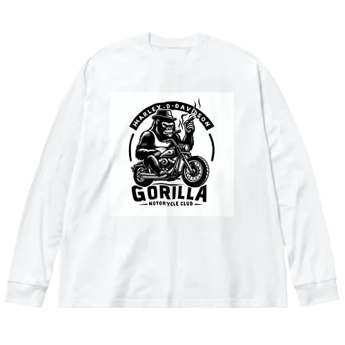 ゴリライダー Big Long Sleeve T-Shirt