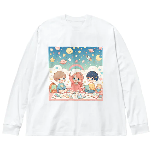 星の子たち Big Long Sleeve T-Shirt