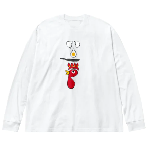 ニワトリコンロ Big Long Sleeve T-Shirt