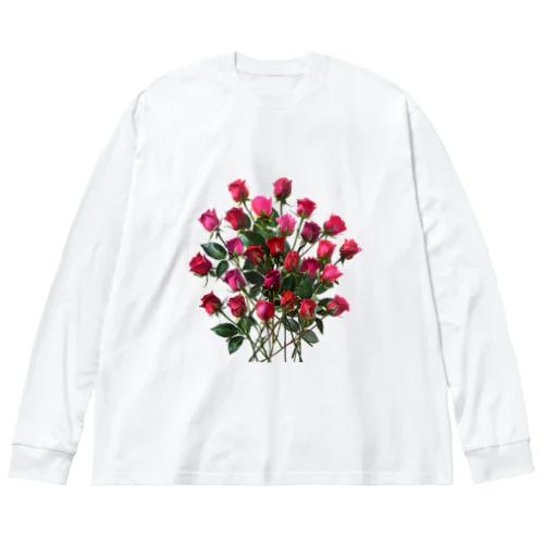 Redpink 26 Roses Big Long Sleeve T-Shirt