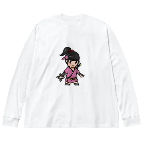 咲耶（クリプト忍者） Big Long Sleeve T-Shirt