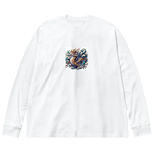 【かっこいい麒麟が登場！】 Big Long Sleeve T-Shirt