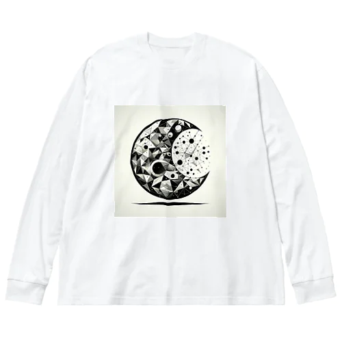 ジオメトリーA9 Big Long Sleeve T-Shirt