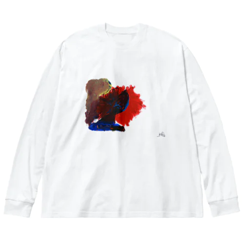 笑み Big Long Sleeve T-Shirt