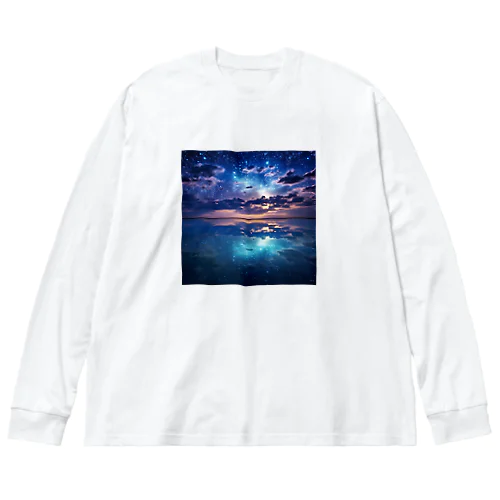 Dream lake ビッグシルエットロングスリーブTシャツ