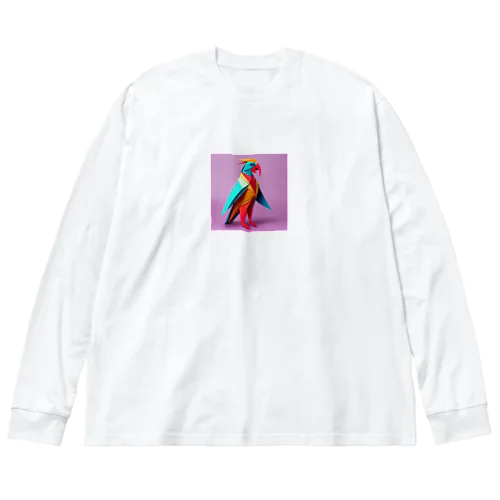 オウムの新しいファッションデザイナー Big Long Sleeve T-Shirt