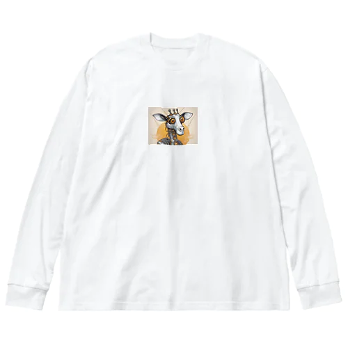 ロボット×キリン　２ Big Long Sleeve T-Shirt