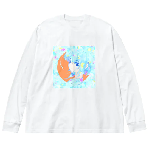 4color2 Big Long Sleeve T-Shirt