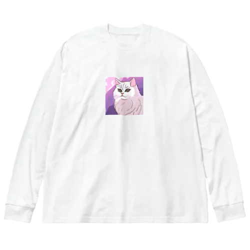 ふわふわペルシャ Big Long Sleeve T-Shirt