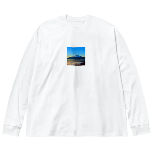 富士山 Big Long Sleeve T-Shirt