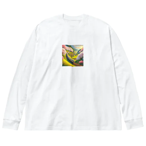 春列車２ Big Long Sleeve T-Shirt