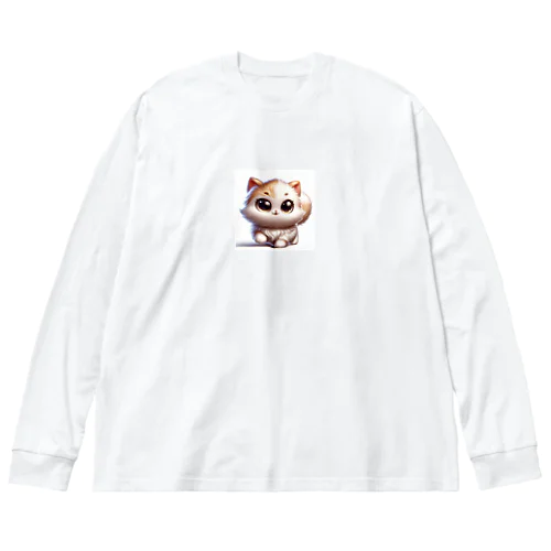 モフモフ猫アニマルズ Big Long Sleeve T-Shirt