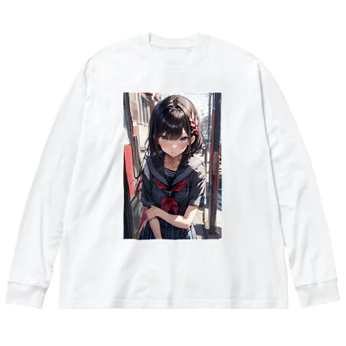 油断した Big Long Sleeve T-Shirt