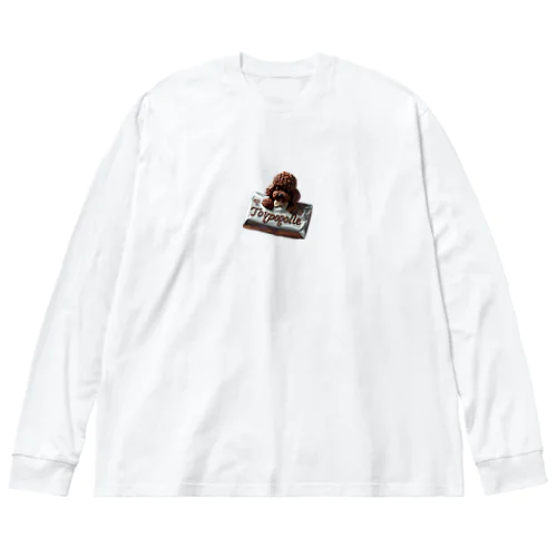 チョコレートトイプードル Big Long Sleeve T-Shirt