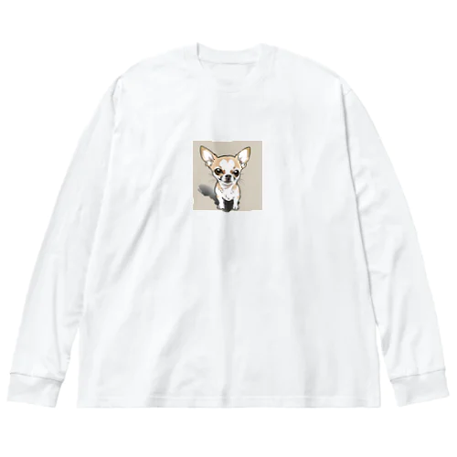 チワワのこてつ Big Long Sleeve T-Shirt