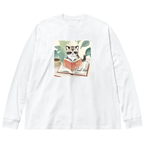 Book time ビッグシルエットロングスリーブTシャツ