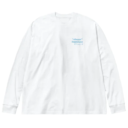 a life is a moment. 人生は一瞬である Big Long Sleeve T-Shirt