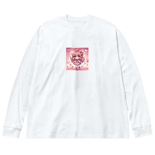 ゆめかわドットちゃん Big Long Sleeve T-Shirt