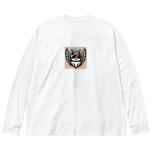 サングラスももんが Big Long Sleeve T-Shirt