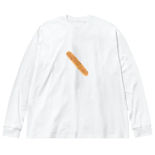 チョコスティックぱ〜ん ビッグシルエットロングスリーブTシャツ