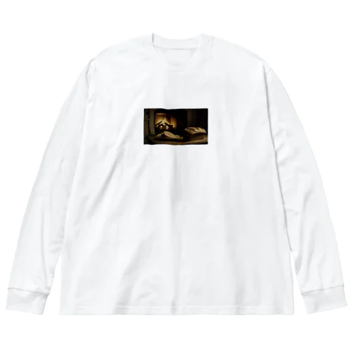 寝落ちまでスタジオ：食べ物の雑学 Big Long Sleeve T-Shirt