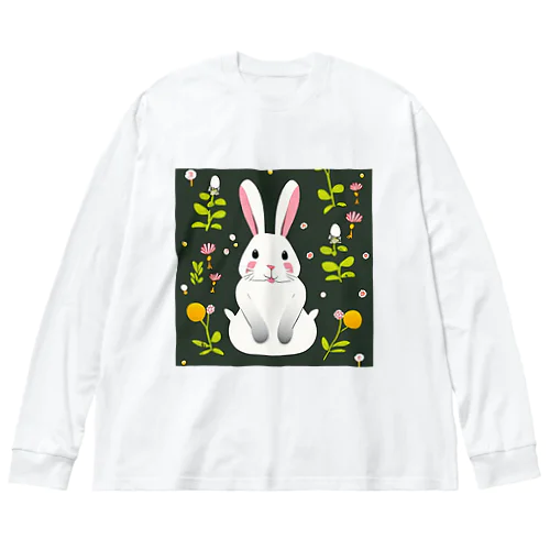 ウサギのおはようございます Big Long Sleeve T-Shirt