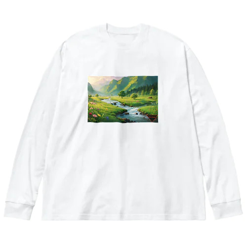 大自然2 Big Long Sleeve T-Shirt