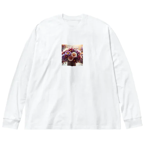 フラワーアレンジメント Big Long Sleeve T-Shirt