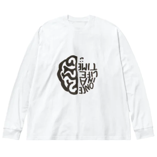 の！ ビッグシルエットロングスリーブTシャツ