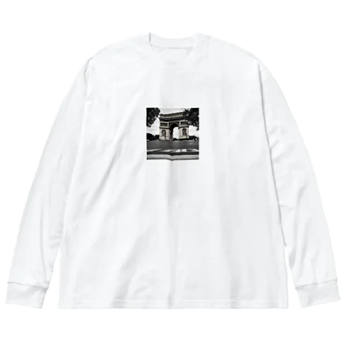 凱旋門モノクロ⛩ Big Long Sleeve T-Shirt