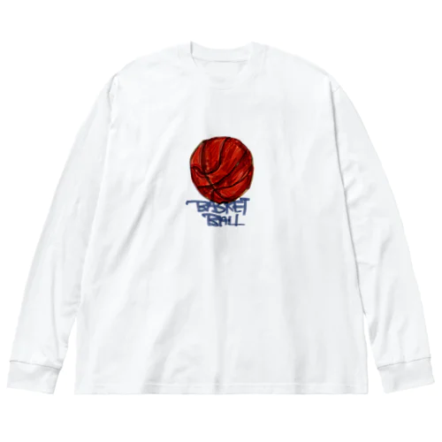 部活シリーズ　バスケットボール部 ビッグシルエットロングスリーブTシャツ