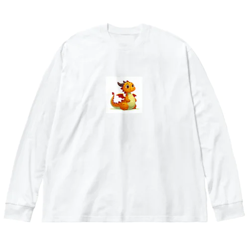 可愛らしい赤ちゃん竜が登場！ ビッグシルエットロングスリーブTシャツ