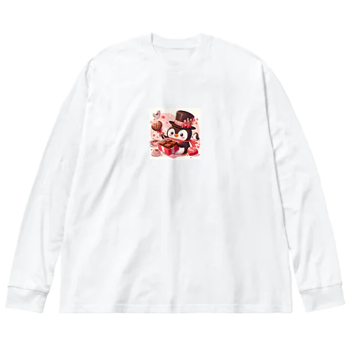 チョコプレゼンツペンギン Big Long Sleeve T-Shirt