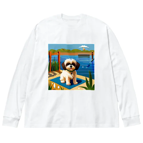 夏色シーズー Big Long Sleeve T-Shirt