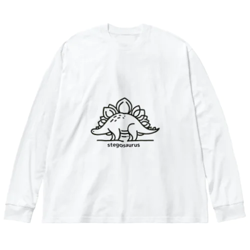 ステゴのサウルス Big Long Sleeve T-Shirt