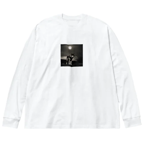 夜の狩人 Big Long Sleeve T-Shirt