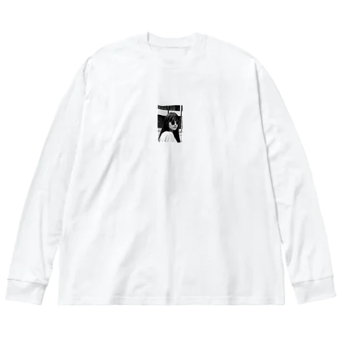 美しい女性の横顔 Big Long Sleeve T-Shirt