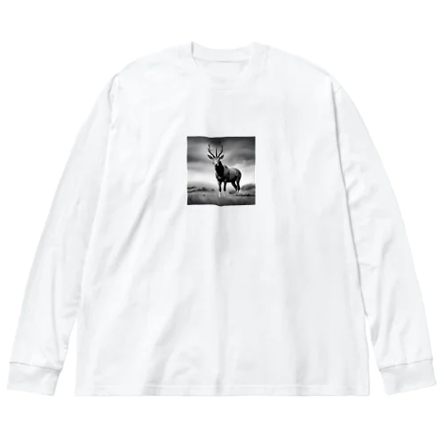 オリックスとは、あなたの想像力を刺激する新たな世界への扉を開く冒険です。 Big Long Sleeve T-Shirt